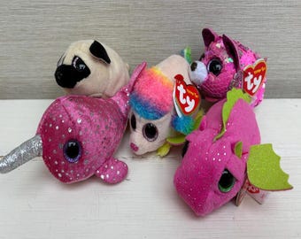 TY Teeny Ty's Beanie Plush Soft Toys - Various Toys Sold Individually