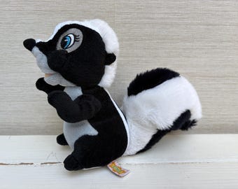 Walt Disney Bambi Skunk Plush Soft Toy 7"