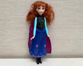 Disney Princess Anna Frozen Movie 28cm Posable Fashion Doll