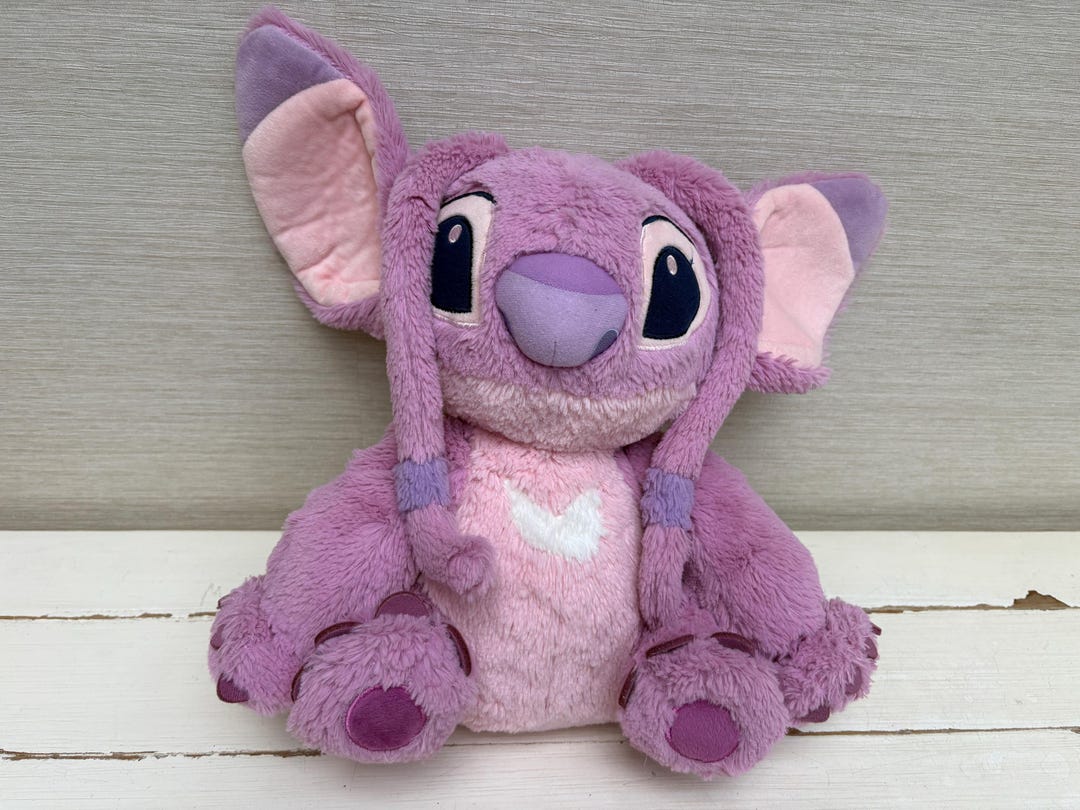 Disney Store Official Angel Soft Toy Plush Lilo & Stitch 12