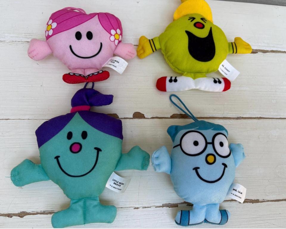2021/2024 Mr Men & Little Miss Vintage Mcdonalds Promotional Soft