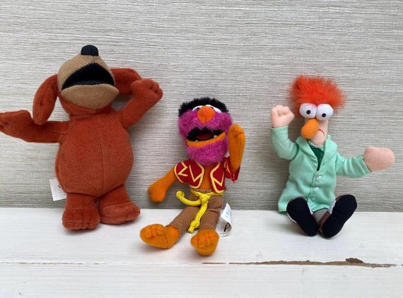 The Muppet Show 2002 Vintage Mc Donalds Toys - Various Characters