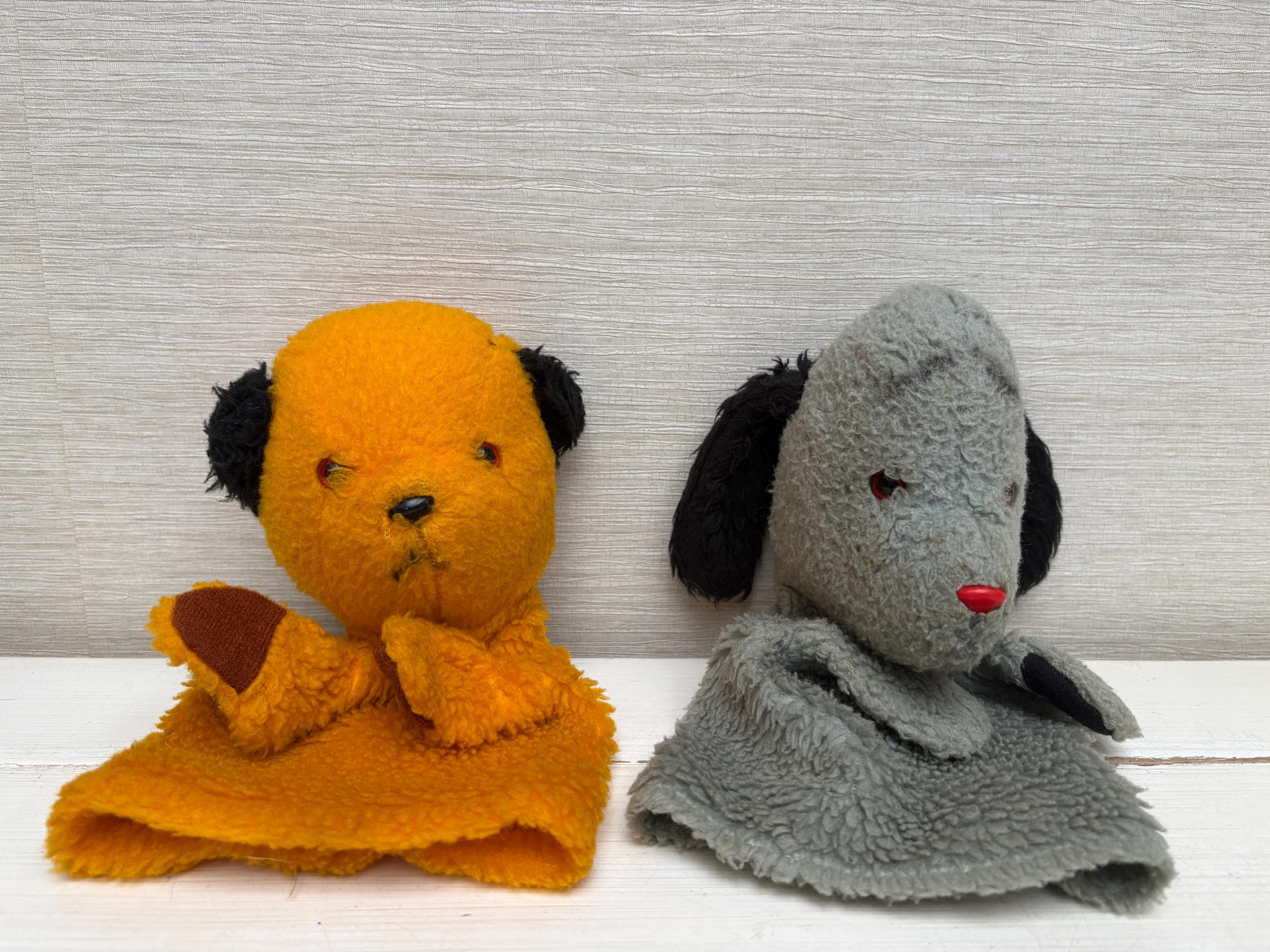 Vintage Sooty & Sweep Hand Puppets - Happy Child Toys Yorkshire