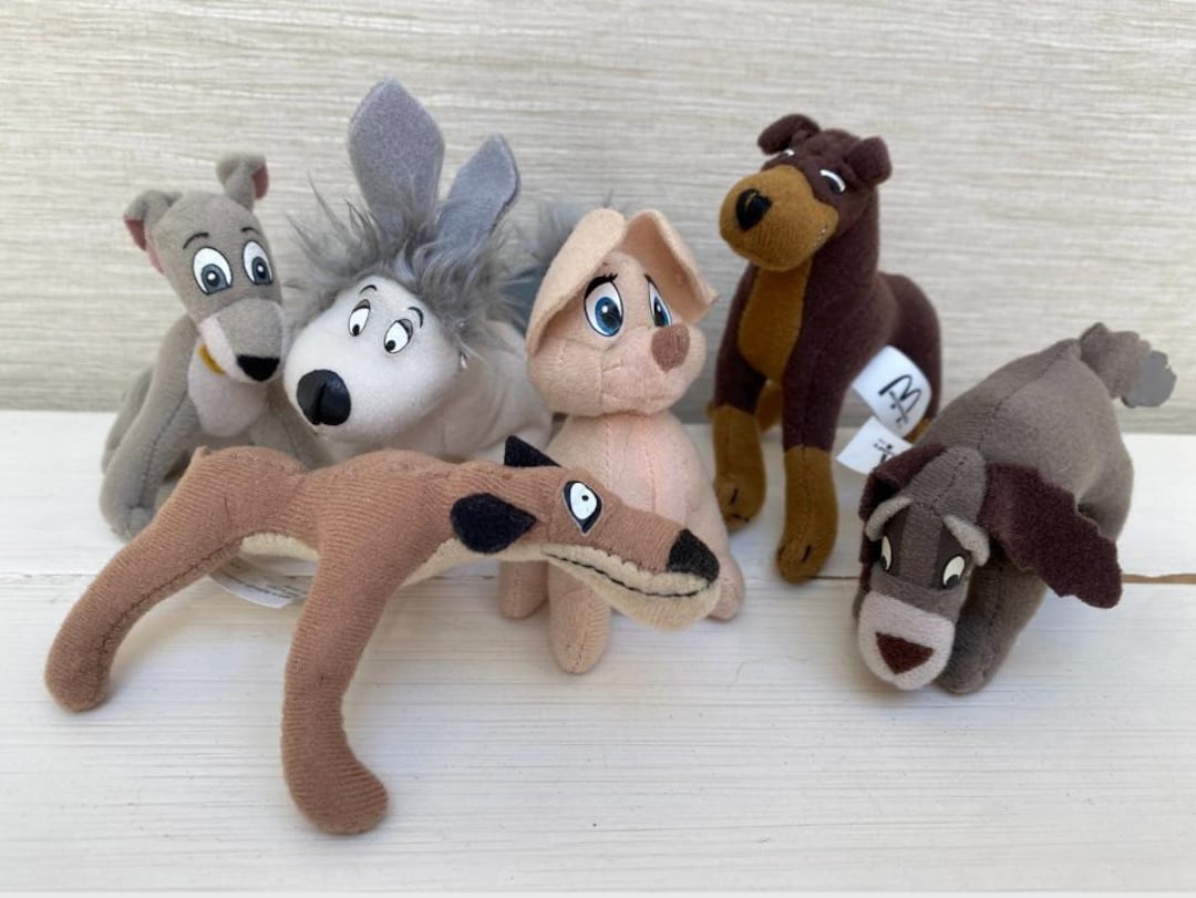 Disney Lady and the Tramp II 2001 Mcdonalds Soft Toys - Various
