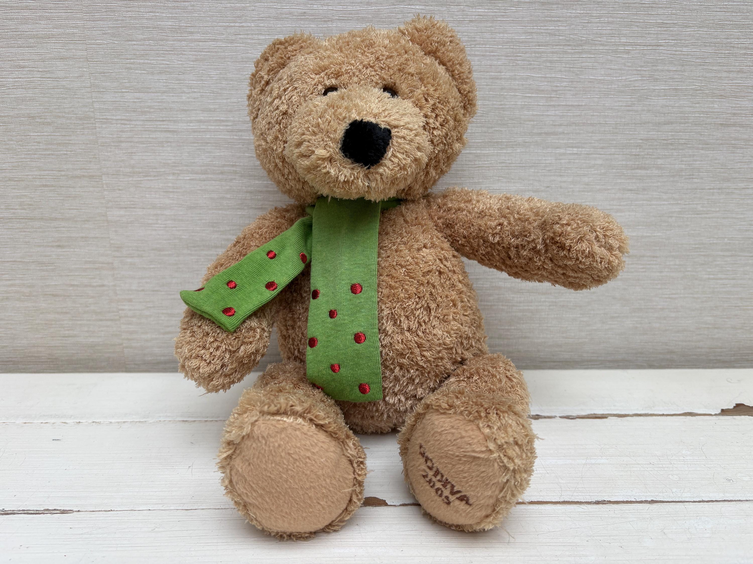 Godiva Gund 2005 Christmas Teddy Bear Plush Holiday Bear
