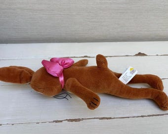 Vintage Cadbury World Bunny Rabbit Chocolate Caramel Plush Soft