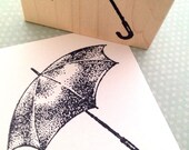 Umbrella Rubber Stamp 4665 U