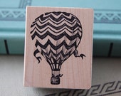Hot Air Balloon Rubber Stamp 855