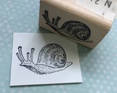Small Snail Rubber Stamp Snail Mail Stamp Animal Stamp Snail Stamp Small Animal Stamp Craft Stamp Pen Pal Stamp