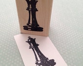Queen Piece Wood Rubber Stamp 6532