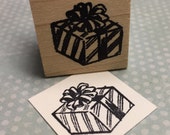 Gift, Present, or Package Rubber Stamp 1730