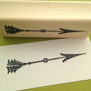 Arrow Rubber Stamp 6417 image 4
