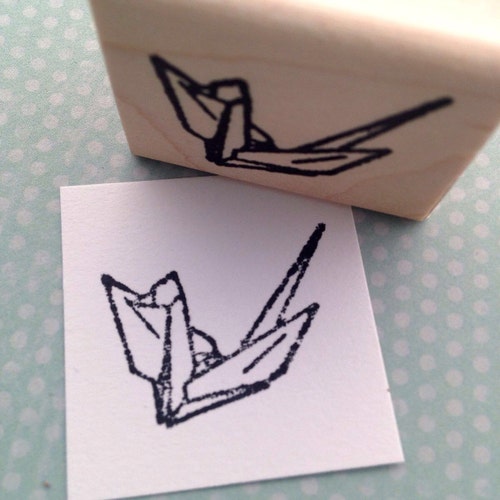 Deep Red Stamps Vintage 45 Record Rubber Stamp | Deep Etch Red Rubber, Cling Mount, For Crafting - View #8