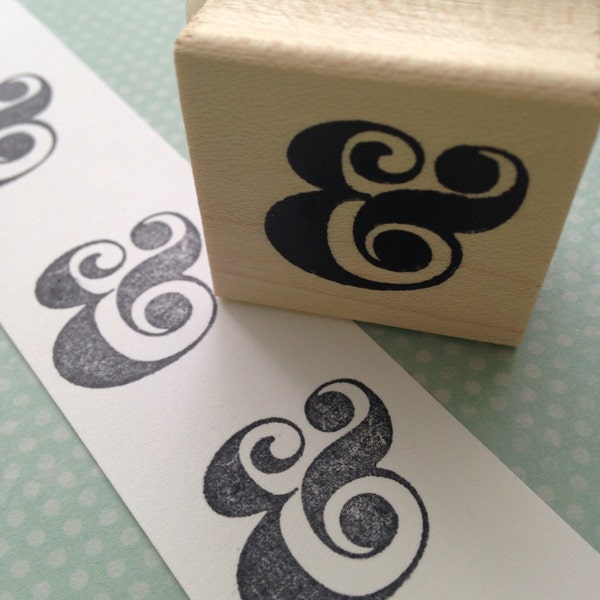 Ampersand  Rubber Stamp 2669