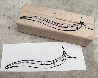 Große Bananenschnecke Holzstempel