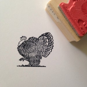 Good Turkey Wood Mounted Rubber Stamp 2723
