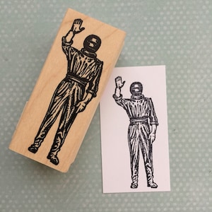 Raumfahrer Astronaut Stempel 4479