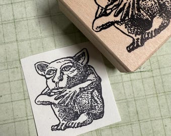 Gargoyle Statue - Mr. Cute Rubber Stamp