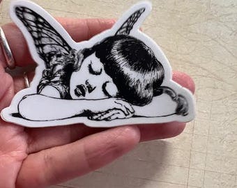 Sweet Sleeping Fairy  Sticker