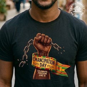 świętuj wolność SVG PNG PDF (pobieranie cyfrowe) Dzień Emancypacji Juneteenth Projekt graficzny Duma Kultura