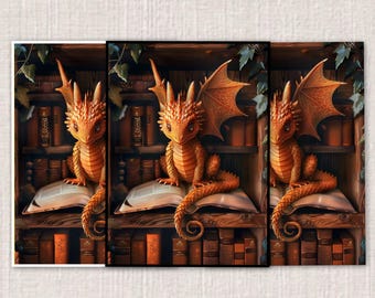 Fundas para cartas de dragón de MTG, fundas para TCG de fantasía acogedora. Opciones de borde y acabado, tamaño estándar.