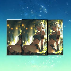 Elf Waifu Card Sleeves - Etsy Elf Waifu Card Sleeves - Etsy
