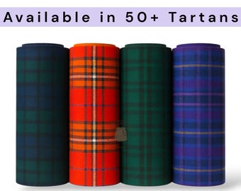 Tartan Fabric Sold By Yard 13oz Highland Acrylic Wool Fabric With 54" Width Available in 50+ In stock Tartans