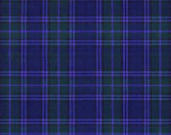 Spirit Of Scotland Tartan Fabric by the Yard Plaid Acrylic Wool 54" Wide Fabric For Kilts, Skirts & Crafts
