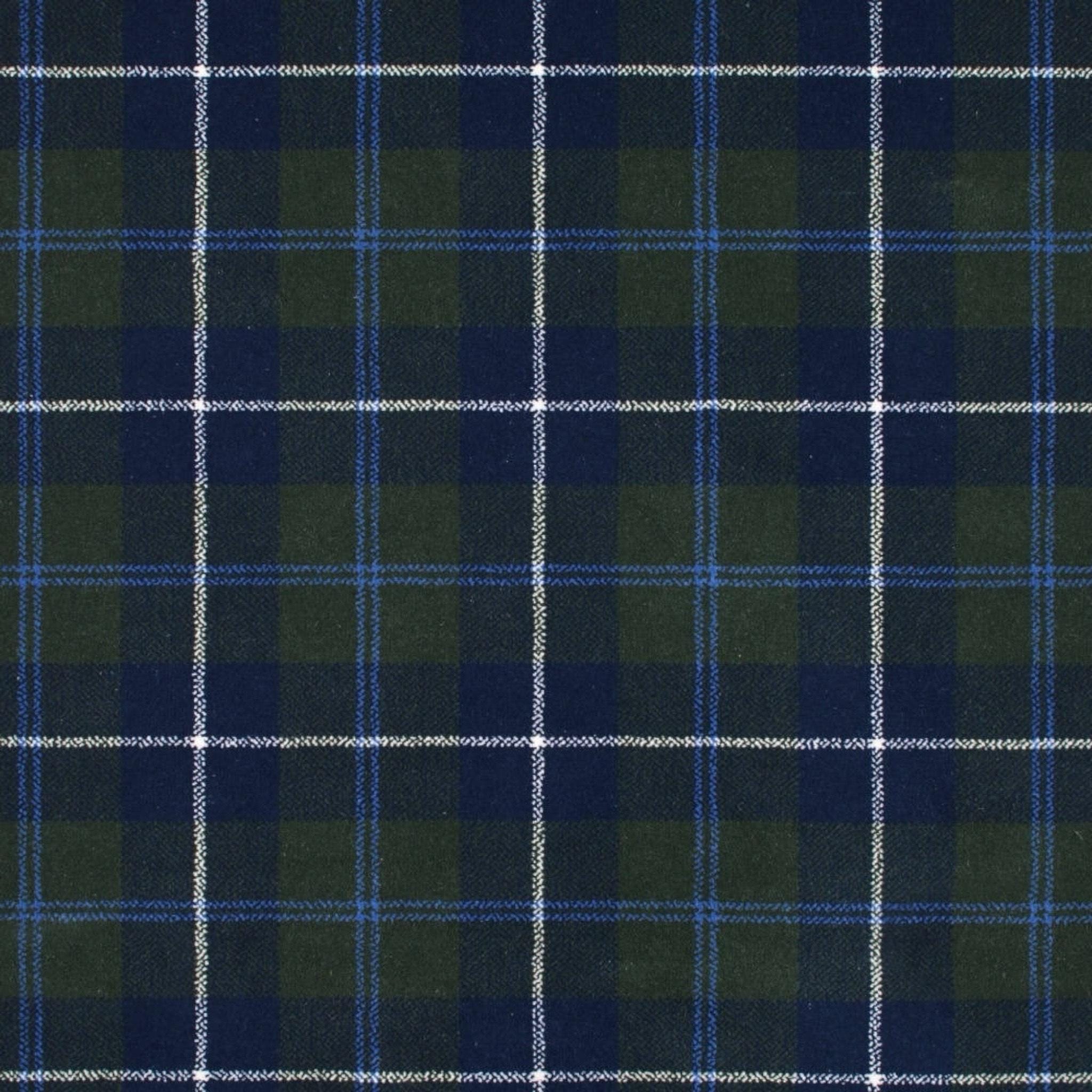 Douglas Blue Clan Tartan Fabric Sold by Yard - Highland 13oz Acrylic ...