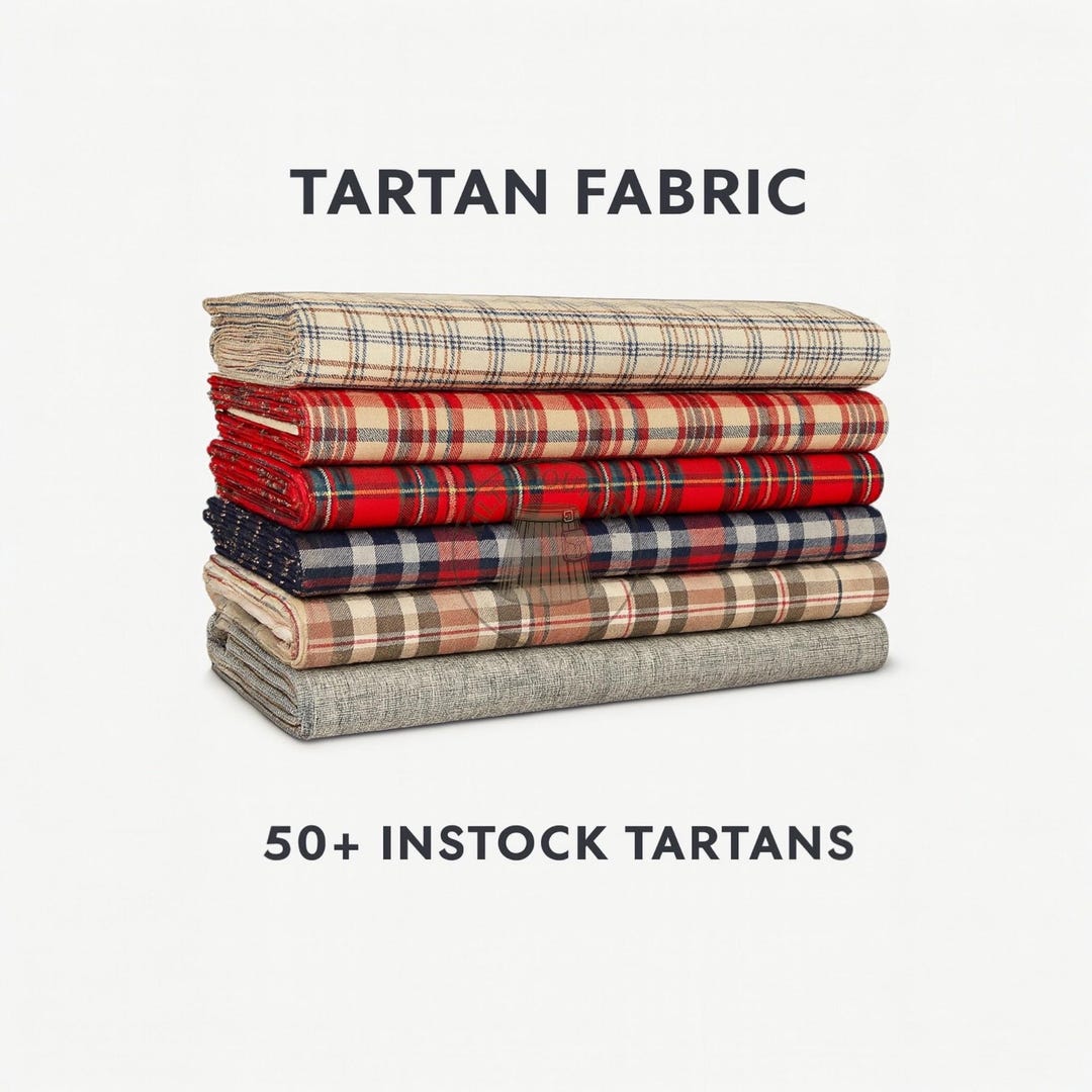 Scottish Custom Clan Tartan Fabric Sold by Yard - Highland 13oz Acrylic ...