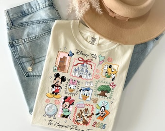 Disneyland 2026 PNG, Viaje familiar 2026 Png, Vacaciones familiares 2026, Reino Mágico, Diseño de cabeza de ratón, Viaje de vacaciones Png, Viaje con amigos