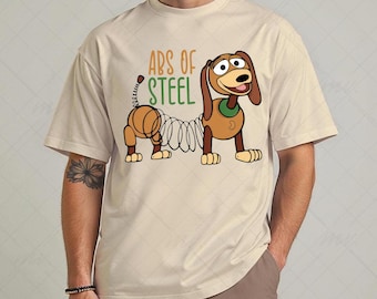 Perro Slinky de ABS de acero PNG, descarga digital divertida de Toy Story, archivo digital de idea de regalo de Disney, archivo PNG inspirado en Pixar