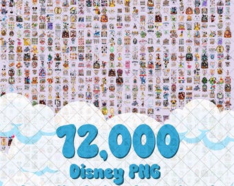 12000+ Disney All Character Png Bundle, Mouse and Friends Png, Disney Princess Png, Pooh and Friends Png, Toy Story Png, Disneyland Trip Tee
