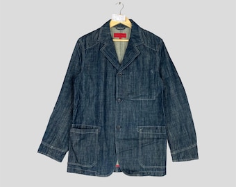 フレンチワークジャケット　デニム フランス 70年代 1975 フランス ワークウェア デニム ジーンズ ジャケット