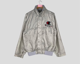 Vintage Champion Jacket Full Zipper Champion Sportswear Light Jacket Champion Sport Unisex Casual Outfit