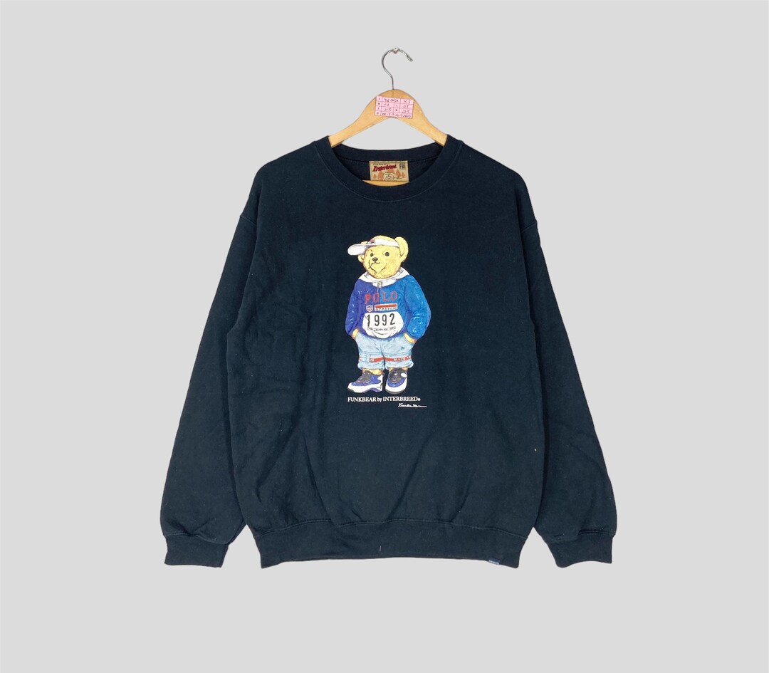 トレーナー/スウェット FREAK'S STORE - FUNK BEAR BY INTERBREED Vintage FUNK BEAR by Interbreed Crewneck Sweatshirt Funk Bear