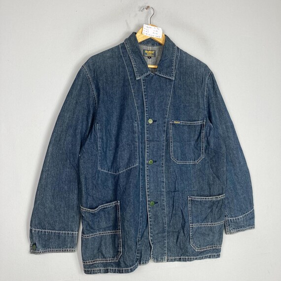 ジャケット・アウター OSHKOSH denim jacket work jacket Vintage 1960's OshKosh Denim Work Jacket – Afterlife Boutique