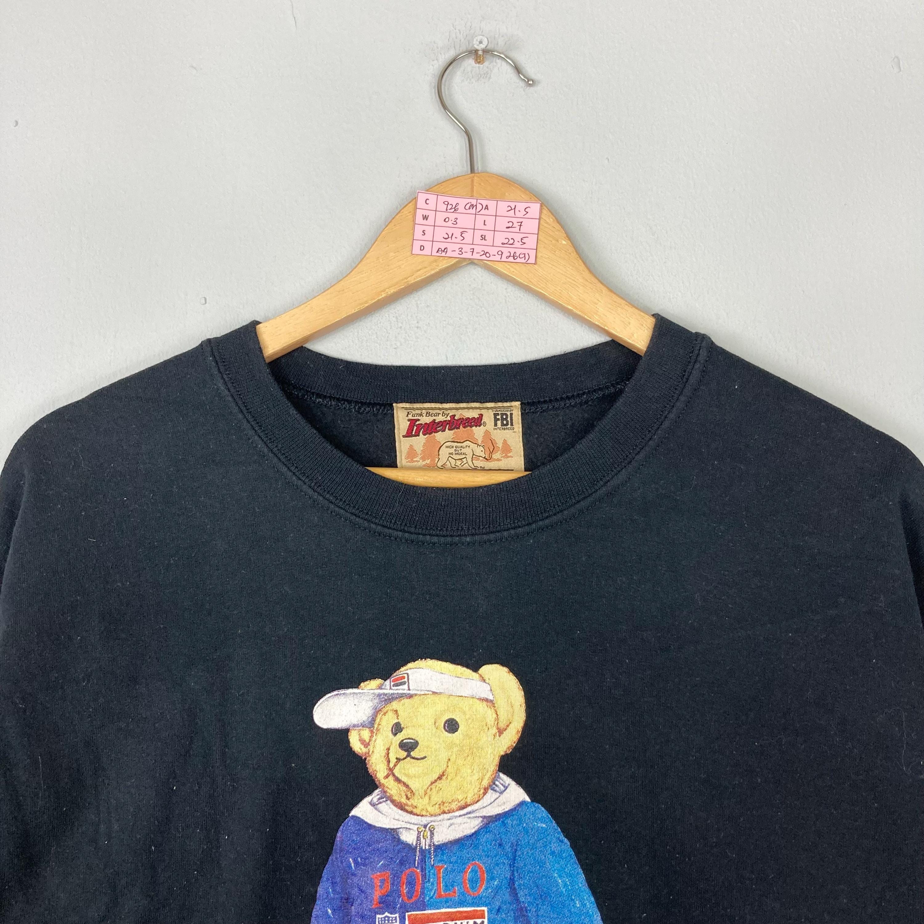 Vintage FUNK BEAR by Interbreed Crewneck Sweatshirt Funk Bear