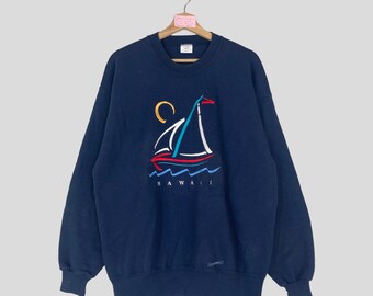 ヴィンテージ 90年代 HAWAII by Crazy Shirt クルーネック スウェット 