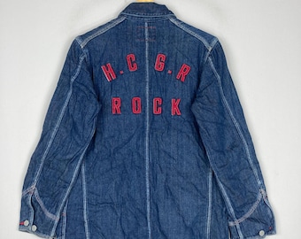 Vintage 90s Hysteric Glamour Women's Denim Jacket Motorcycle Vintage 90s Hysteric Glamour Women's Denim Jacket Motorcycle