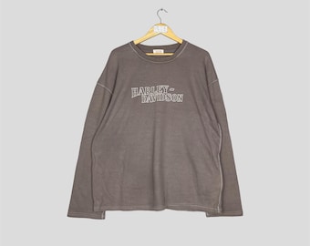 Harley Davidson Crewneck Sweatshirt Harley Davidson Jumper PulloverHarley Davidson  Unisex Sweater Harley Davidson Outfit Rider Bikers