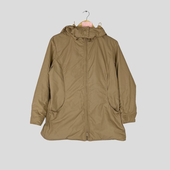 Agnès b., Vintage Rare AGNES B. PARIS Quilted Hoodies Jacket Full Zipper Agnes b. Paris Windbreaker Hoodies Jacket Agnes b. Paris Unisex Jacket Medium