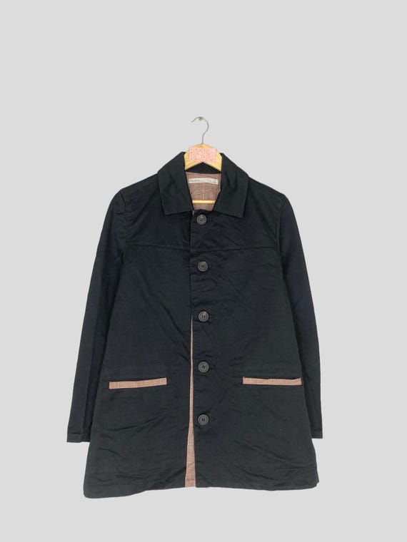 Vintage Couleur Denim Chore Jacket Button Up Couleur Workwear Jean Jacket Couleur Workers Frenchwork Coat Jacket