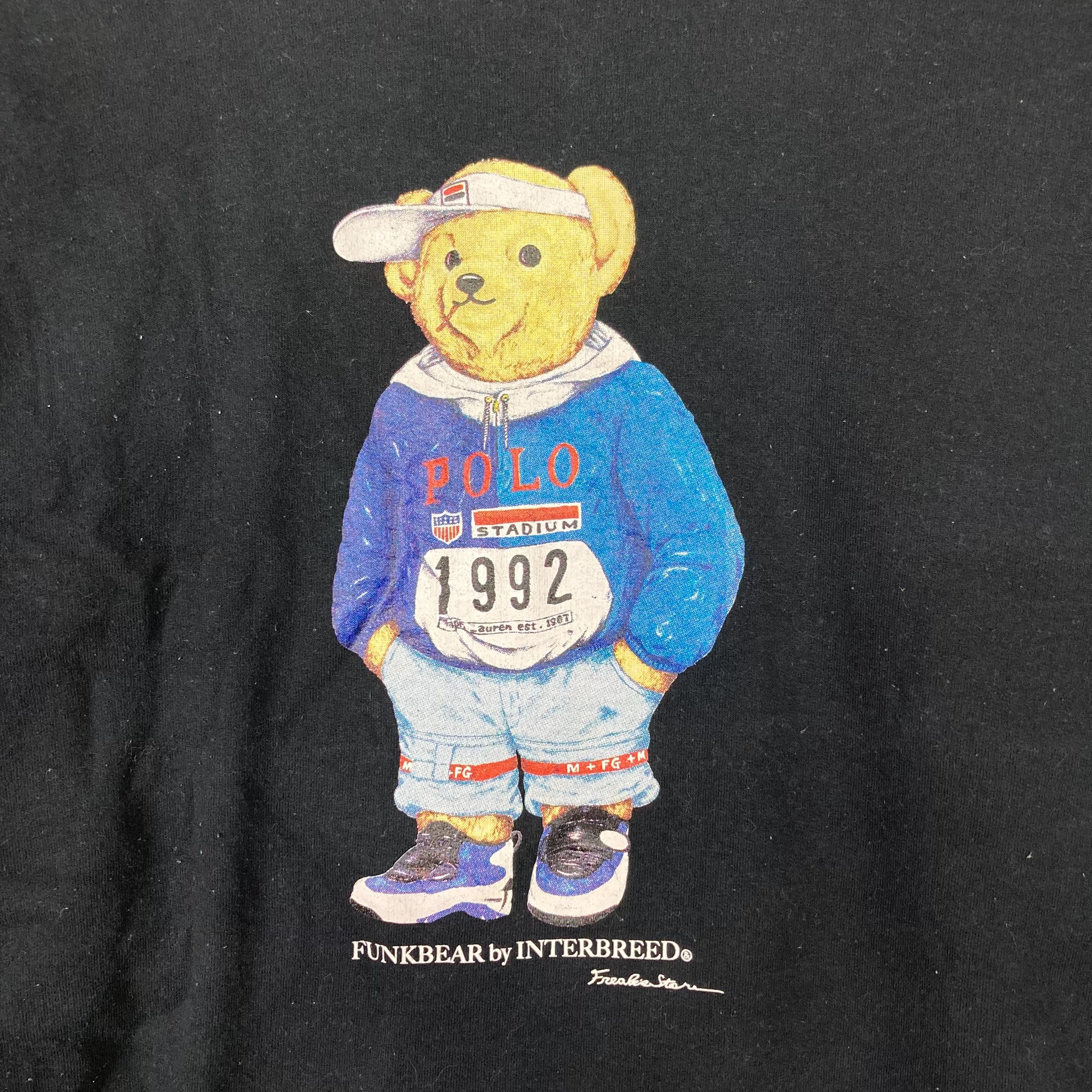 トレーナー/スウェット FREAK'S STORE - FUNK BEAR BY INTERBREED Vintage FUNK BEAR by Interbreed Crewneck Sweatshirt Funk Bear