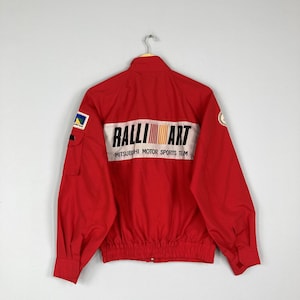 Vintage RALLI ART Mitsubishi Motor Sport Team Mirage Cup Jacket