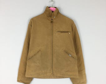 ジャケット・アウター 90s Carharrt Unlined Chore Jackets Vintage 90s CARHARRT Denim Chore Jacket Full Zipper Vintage