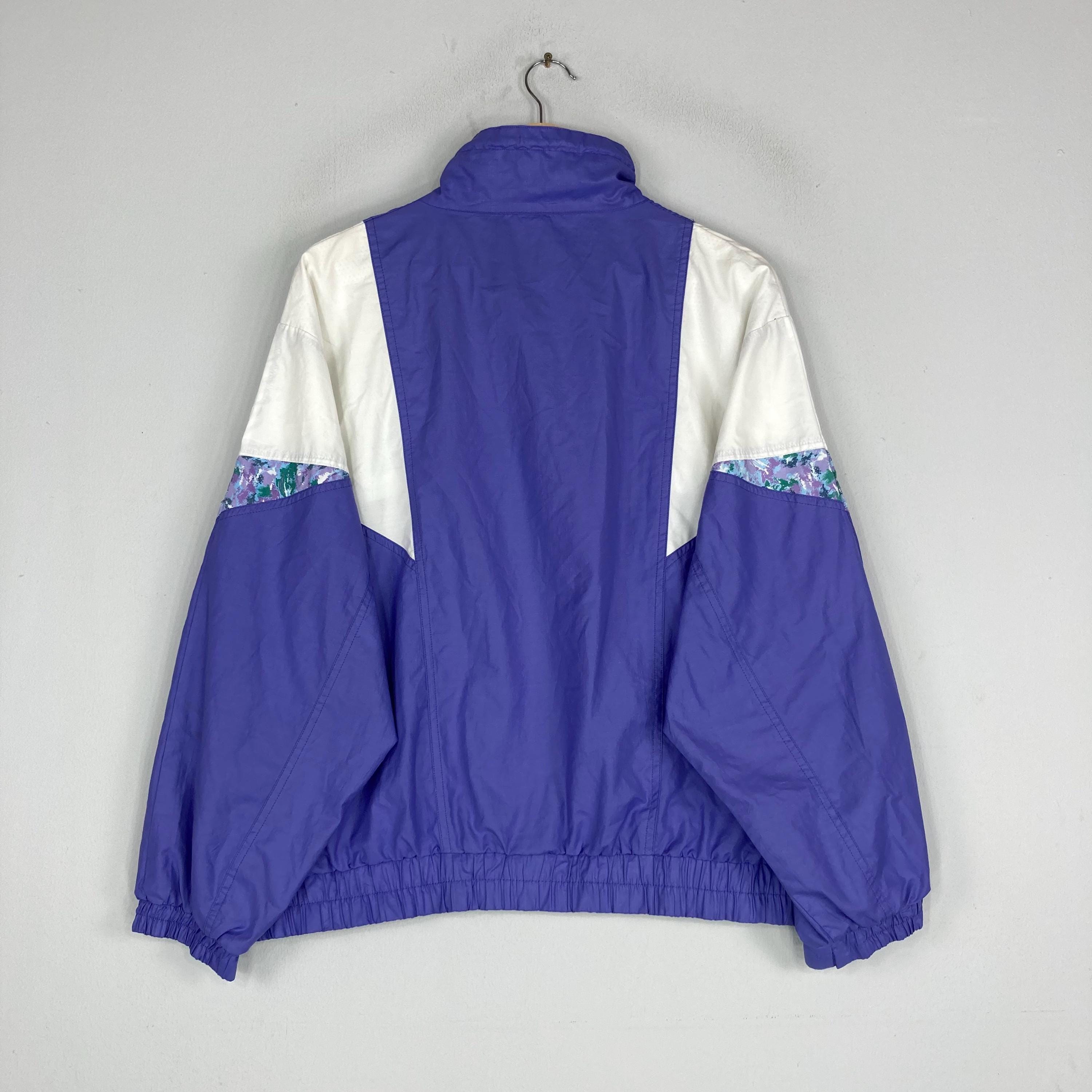 Vintage RINESTAR Full Zipper Retro Jacket Multi Tone Color