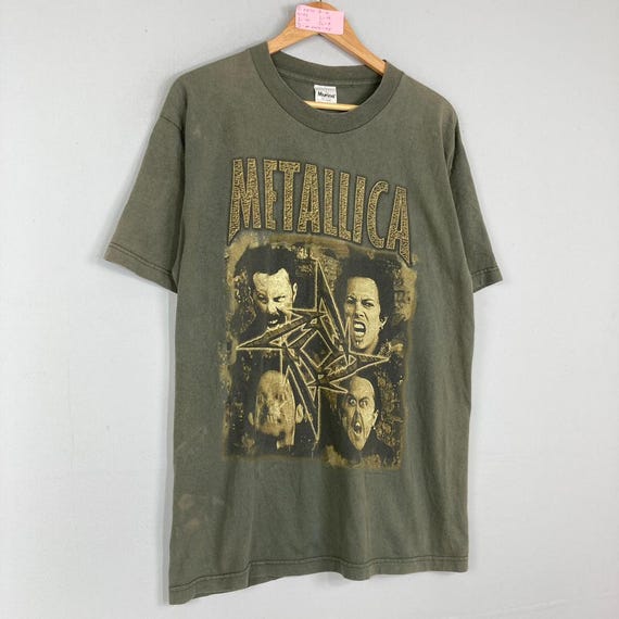 Vintage 90s Metallica 98 Tour by Tag Murina Roundneck T-shirt Big
