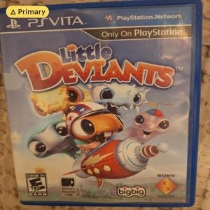 Ps vita games little deviants blazblue sonic sly cooper assassins creed III lego chima harry potter lord of the rings no cases if not shown