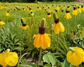 100 Seeds Ratibida columnifera — Prairie Coneflower, Native Wildflower for Pollinator Gardens